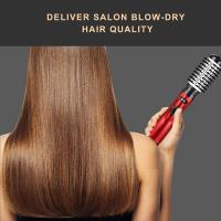 Peine Secador De Pelo 3 En 1 Con Cepillo De Aire Multi Función Secador De Cabello Curler De Iones Negativos Y Liso 360° Giratorio Para Cabello - details 11