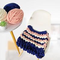 Hilo De Cenillo Multicolor De 250g Para Tejer Y Crochet Cojín Mantel Suave Cálido Línea Gruesa Para Bufanda Y Abrigo - details 7