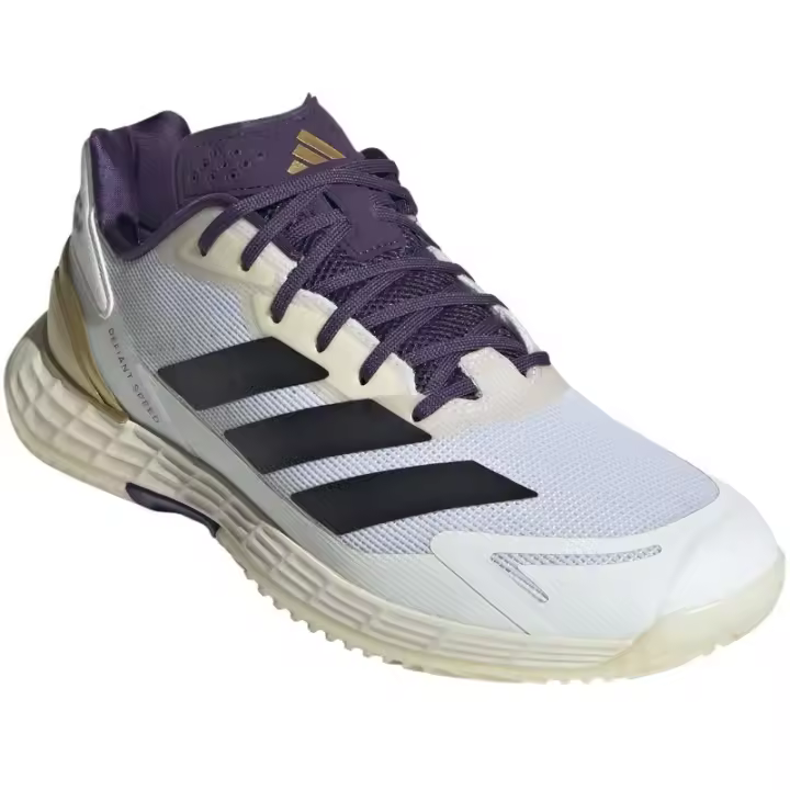 Zapatillas Adidas Defiant Speed 2 Blanco Negro Violeta - 1