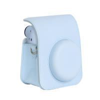 Estuche Protector De Cuero PU Para Cámara Instax Mini 12 De Fujifilm Con Correa De Hombro Bolsa De Viaje Para Cámara Instantánea - details 11