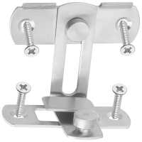 Ociodual Cierre de Pestillo Ángulo Recto para Puerta Corredera Granero Seguridad Cerradura Curva Pasador Perno Cerrojo Metal - details 2