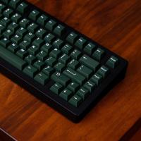 Aifei Keycaps Set Grande Doble Shot Perfil Cherry ABS Para Teclado Wooting GMK Hi75 Switches Layout ANSI Split Purple Green - details 11