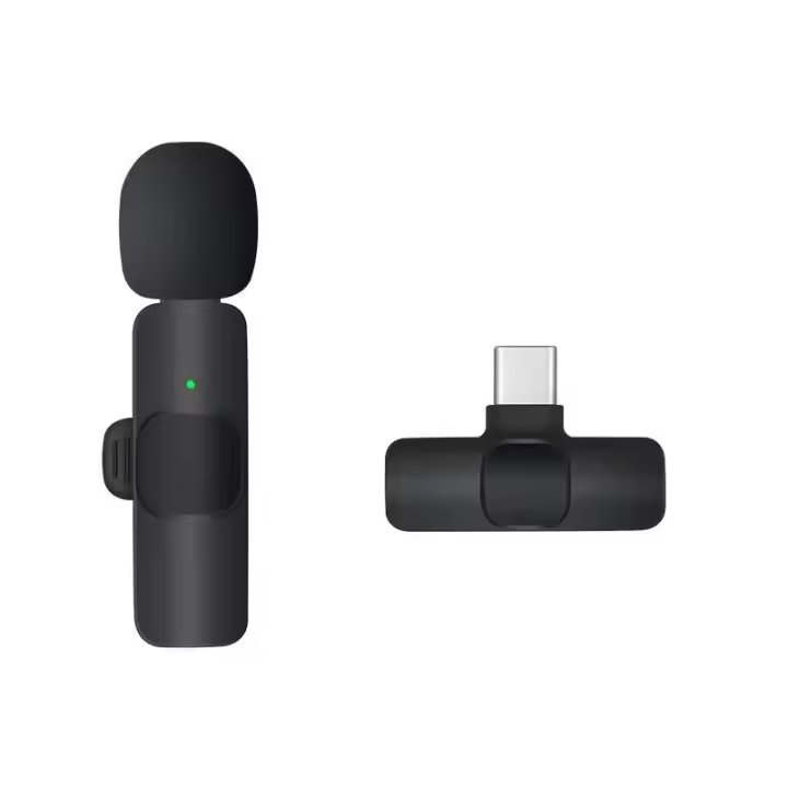 Micrófono de pantalla inalámbrico con reducción de ruido inteligente K8K9 HD - 1