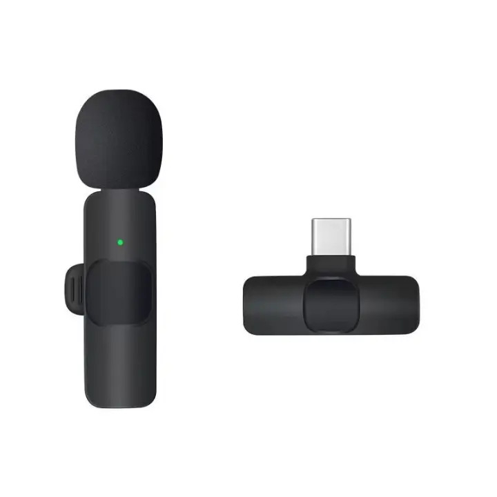 Micrófono de pantalla inalámbrico con reducción de ruido inteligente K8K9 HD - 1