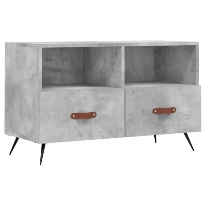 vidaXL Mueble para TV madera contrachapada 80x36x50 cm, Mueble de Salon, Mueble TV, Mueble TV salon, Mesa de TV, Mueble tele - 1