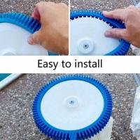 Juego de neumáticos azules serie 896584000-143 de 2 piezas con Super, para limpiador de piscinas 2X, 4X, ruedas de compresión para Phoenix, adecuado para Poolvergnuegen,Hayward Phoenix - details 1