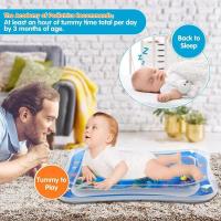 Alfombra De Juego Para Bebés Con Agua Inflable Cojín De PVC Para Tiempo En El Estómago De Bebé Alfombrilla De Agua Para Niños Juguetes Educativos De Desarrollo Actividad Tamaño 50cm * 66cm - details 4