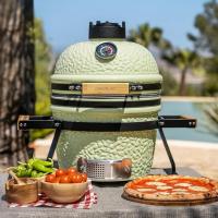 Cecotec 3248 Dragonfire 3200 Kamado Barbacoa de carbón cerámica 32 cm diámetro con resistencia hasta 1000º soporte de hierro fundido y control de flujo de aire. - details 0
