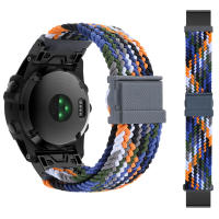 Correa De Reloj De Nylon 26mm 22mm Para Garmin Fenix 7 7X Fenix 6X pro 6 5X 5XPlus/MK1 MK2i /935 945 Con Cierre Rápido De Hook And Loop - details 13