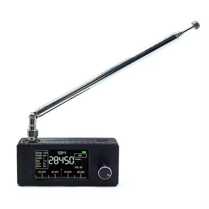 Nuevo 0,5 -- 108MHz radio de bolsillo SI4732, receptor, mini radio - 1