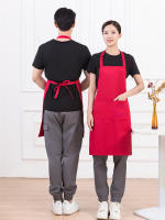 Mantelón Ajustable Con Bolsillos Para Cocina Para Mujeres Y Hombres Adecuado Para Chef Tablier Mandil Sin Mangas Material De Poliéster - details 12