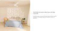 Create - Ventilador de Techo Silencioso DC 40W con Luz LED y Mando a Distancia - WIND BALL - details 3