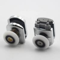 Rodillos Para Puerta De Baño Nuevo Pulleyes De Hogar Ruedas Para Vidrio Deslizante Cubículo De Ducha Aluminio Accesorios De Puerta De Repuesto - details 0