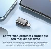 Adaptador OTG USB 3.0 a Tipo C Micro a Tipo C Macho a USB 2.0 Hembra Convertidor Para Macbook Xiaomi Samsung Conector OTG - details 4