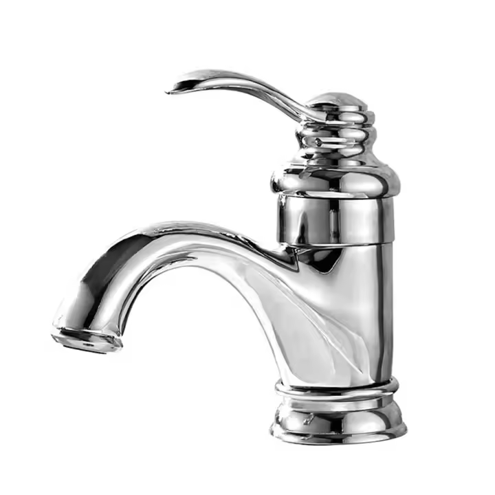 Grifo de Baño Vintage TONCHEAN Plisado de 3/8 - Resistente Al óxido - 1
