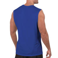 Chaleco Sin Mangas Para Hombre De Color Sólido Con Cuello En V Transpirable Y Casual Adecuado Para Fitness Y Deportes - details 12