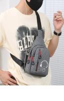 Bolsa De Pecho Para Hombres De Gran Capacidad Unisex Para Deportes Al Aire Libre Y Ocio Estilo Crossbody Monedero De Nylon - details 11
