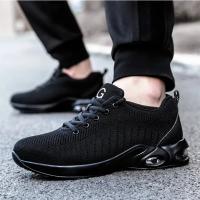 Zapatos De Seguridad Para Hombre Y Mujer Con Punta De Acero Antipinchazos Transpirables Y Con Almohadilla De Air Cushion Para El Trabajo - details 2