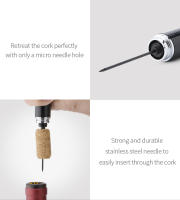 Abrevidas De Vino Tecnológicas Y Modernas Con Presión De Aire Accesorios De Cocina Y Barra Herramientas Para Sacar Tacos De Vino Eco-amigables Y Prácticas - details 7