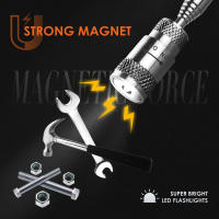 Herramienta De Recogida Magnética Telescopica Ajustable 1Pc Con Luz LED Mango Largo Agarre Magnético Telescópico Para Inspección Y Uso Doméstico - details 18