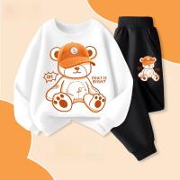 Conjunto De Ropa Infantil Otoño Para Bebé Niño Con Camiseta Y Pantalones Impresión Moda Casual Top Y Bottom Outfits Para Niñas - details 5