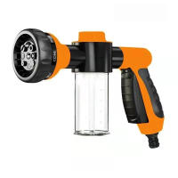 Pistola De Agua Para Lavar Coche Con Espuma Multifuncional Juego De Herramientas De Riego Y Limpieza Para Jardín Y Hogar - details 3