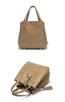 Bolso Bandolera Para Mujer CH Embossed Con Diseño De Impresión De Letras Gran Capacidad Elegante Temperamento Bolso De Mano Casual - details 7