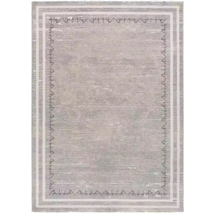 Alfombra interior de estilo abstracto en  plata - HL-IDENTITY 12507 | 80x150, 160x230, 200x300 cm - 1