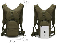 Mochila Táctica Molle De 15L Para Ciclismo Deportes Al Aire Libre Senderismo Acampar Escalada Pesca Material De Nylon Unisex - details 0