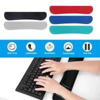 Almohadilla De Muñeca Para Teclado Y Ratón Ergonómica De Espuma De Memoria Y No Derrapante Para Oficina Juego PC Laptop - details 2