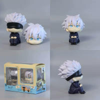 Figura De Acción Anime Jujutsu Kaisen 10cm Itadori Yuji Gojo Satoru Fushiguro Megumi Kugisaki Juguete Kawaii PVC Para Niños - details 0