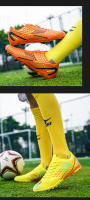 Nuevos Zapatos De Fútbol Para Hombres Antideslizantes TF/FG Botas Profesionales De Fútbol Confortables Zapatillas De Tobillo Unisex Tallas 36-45 - details 4