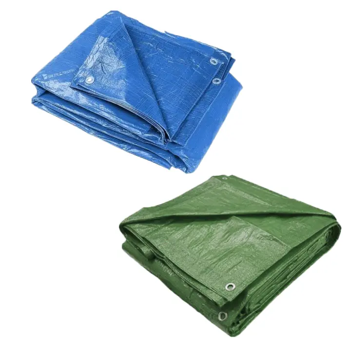 Toldo reforzado  Toldo multiusos para jardín, terraza, protector de muebles  Lona de protección con ojales - 1
