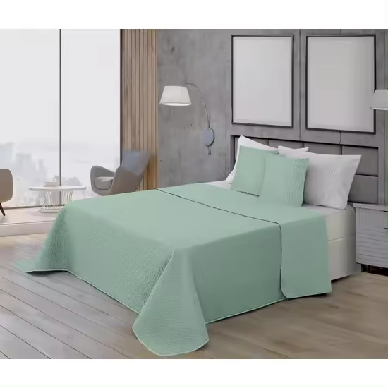 BL BELUM   Colcha Bouti microsatén 100 gr modelo Aqua Colcha Bouti extrasuave  primavera, verano, otoño e invierno - 1