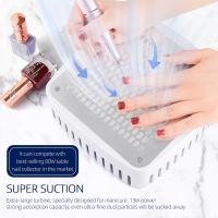 Colector De Polvo Para Uñas Profesional Colección De Vácuo De Escritorio Para Manicura Con Ventilador Y Filtro Para Gel De Uñas - details 13