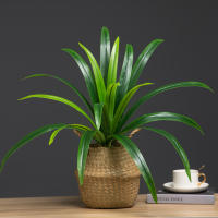 Planta Artificial De Gran Tamaño 60cm Con 18 Hojas De Orchidáceas Para Decoración De Jardín Interior Y Exterior Arbolado Falso Para Hogar Y Exposiciones - details 9
