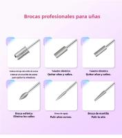 LULAA Máquina De Uñas Eléctrica Portátil Con Conjunto De Corte De Uñas Y Herramientas De Remoción De Polvo De Gel - details 5