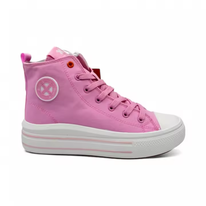 Botas marca Xti para infantil en color rosa - 1