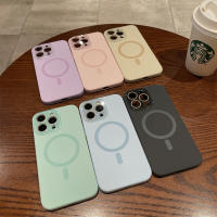 Funda De Silicona Líquida Magnética Para iPhone 13 12 14 15 pro Max Con Carga Inalámbrica Magsafe Y Protección De Cámara Lujo - details 5