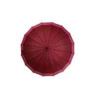 Paraguas largo grande de 16 varillas , antiviento, automático de 68 cm paraguas liso unisex - details 6
