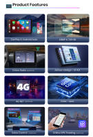 Junsun Android 13 Radio Para Mercedes Benz W169 W245 B200 W906 Sprinter W639 Vito DSP Navegación GPS Reproductor Multimedia 2 DIN Inalámbrico CarPlay Android Auto Radio - details 1