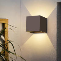 Lámpara De Pared LED 6W IP65 Impermeable Luz Caliente Y Fría Ajustable Para Interior Y Exterior Estilo Moderno Para Courtyard - details 0
