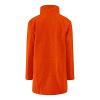 Chaqueta De Lana Para Mujer Con Bolsillos Cuello Lapel Larga Casual Invierno Abrigo Elegante De Color Sólido Talla plus - details 27