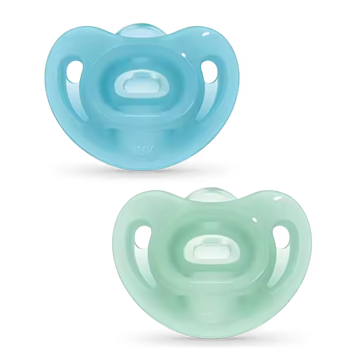 Nuk Chupete Sensitive Silicona 6-18M 2 Unidades - 1