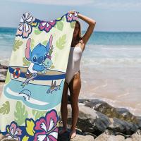 Toalla De Playa Microfibra Amine S-Stitch Impresa Absorbente Y Suave Para Yoga Natación Running Senderismo 30x60 Cm 76x182 Cm - details 5