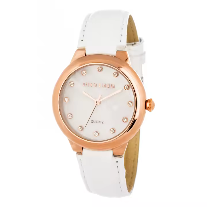 Devota & Lomba Reloj Analog-Digital para Womens de Automático con Correa en Cloth S0334162 - 1