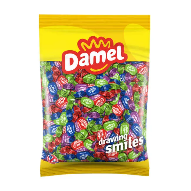 CARAMELOS SURTIDOS DAMEL - BOLSA 1KG - HALAL SIN GLUTEN - 1