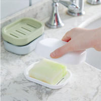 Caja De Jabón Portátil Doble Capa De Plástico Con Tapa Para Baño Organizador De Drenaje Para El Hogar Y Baño - details 1