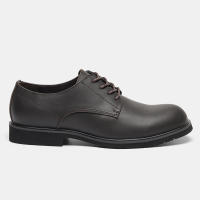 Zapatos Derbys Para Hombre De Cuero Genuino Ultraligeros Y Cómodos Moda Casual Negro Talla True Fit Material De Suela De Goma - details 6