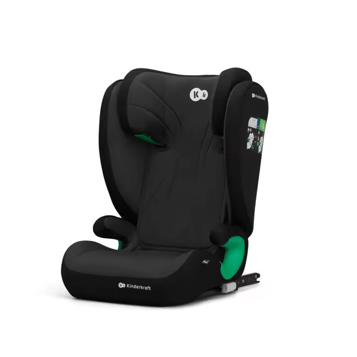 Kinderkraft JUNIOR FIX Silla coche Isofix, I-SIZE,  Silla coche bebé, Silla coche para niños, Cinturón, Universal para coche, Grupo 2/3, de 15 a 36 kg - 1